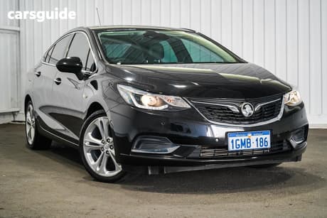 Black 2017 Holden Astra Sedan Ltz