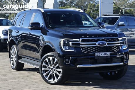 Black 2025 Ford Everest Wagon Platinum (4Wd)