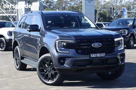 Grey 2025 Ford Everest Wagon Sport (4Wd)