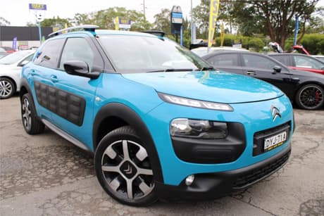 Grey 2017 Citroen C4 Cactus Wagon Exclusive 1.2T Puretech