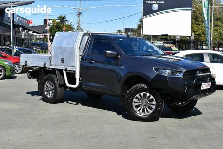 Grey 2020 Mazda BT-50 Cab Chassis Xt (4X4)