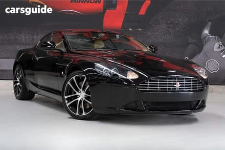 Black 2012 Aston Martin DB9 Coupe