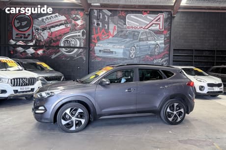 Grey 2016 Hyundai Tucson Wagon Highlander (Awd)