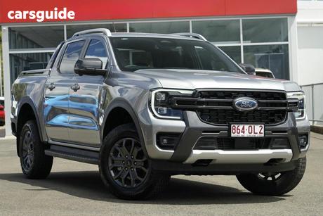 Grey 2025 Ford Ranger Double Cab Pick Up Wildtrak X 2.0 (4X4)