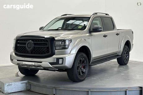 Grey 2026 GWM Cannon Alpha Dual Cab Utility Ultra Phev (4X4)