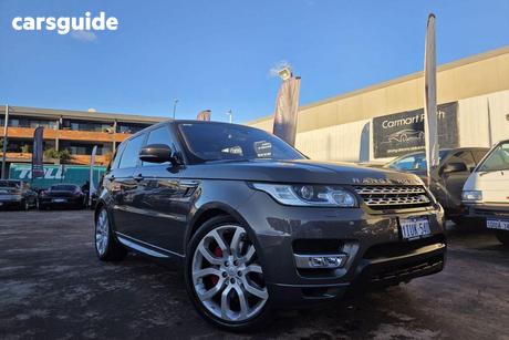 Grey 2015 Land Rover Range Rover Sport Wagon 3.0 Sdv6 Hse