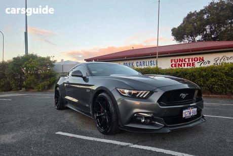 Grey 2016 Ford Mustang Coupe Fastback Gt 5.0 V8