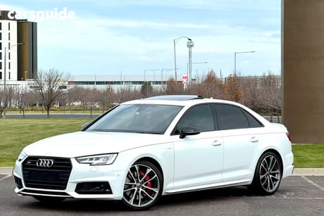White 2018 Audi S4 Wagon 3.0 Tfsi Quattro Avant
