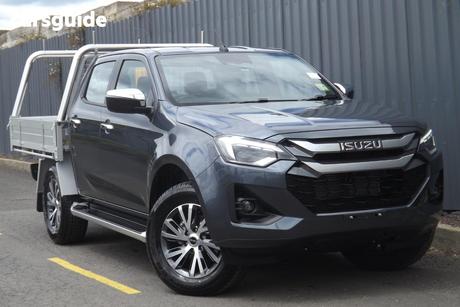 Grey 2025 Isuzu D-MAX Crew Cab Chassis Ls-U (4X4)