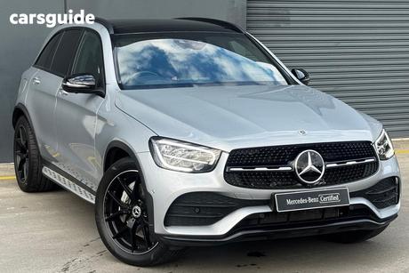 Silver 2022 Mercedes-Benz GLC300 Wagon 4Matic