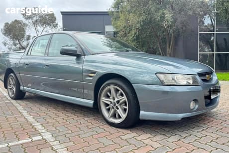 Grey 2004 Holden Crewman Crew Cab Utility Ss