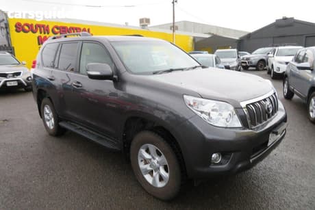 Silver 2012 Toyota Landcruiser Prado Wagon Gxl (4X4)