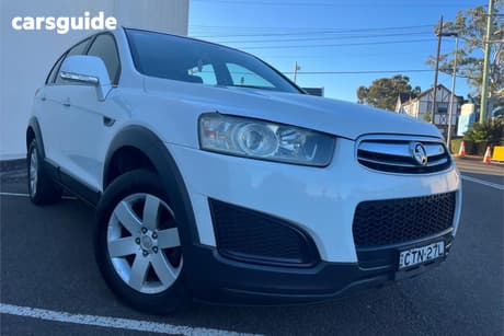 White 2014 Holden Captiva Wagon 7 Ls (Fwd)
