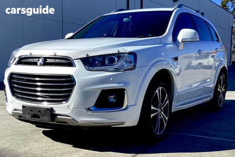 White 2016 Holden Captiva Wagon 7 Ltz (Awd)