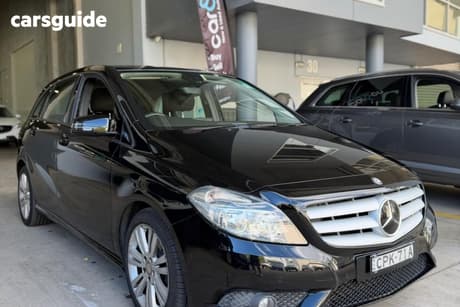 Black 2013 Mercedes-Benz B180 Hatch BE 246 MY13