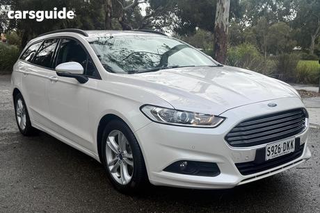White 2017 Ford Mondeo Wagon Ambiente