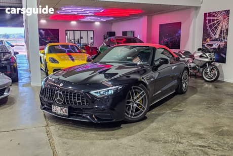 Black 2022 Mercedes-Benz SL-Class OtherCar SL43 AMG MY23