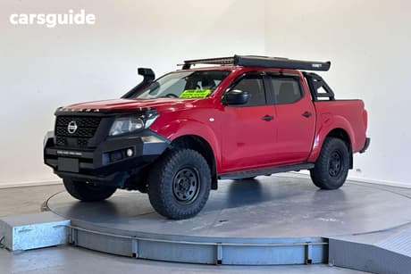 Red 2021 Nissan Navara Dual Cab Pick-up Sl (4X4)