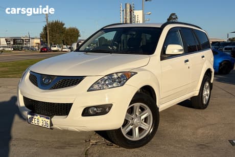 White 2013 Great Wall X240 Wagon (4X4)