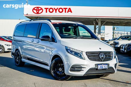 White 2019 Mercedes-Benz V250 Wagon D Avantgarde Mwb