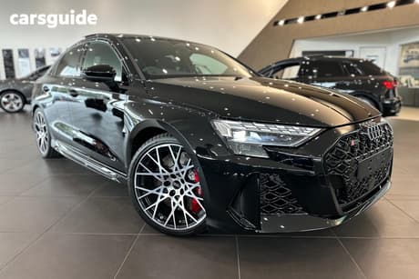 Black 2026 Audi RS3 Sedan GY 4WD