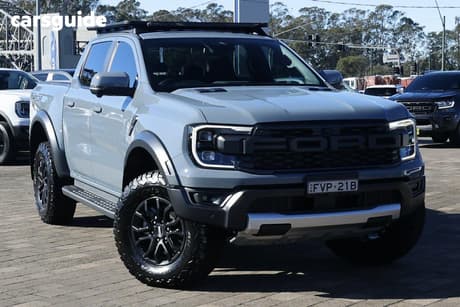 Grey 2025 Ford Ranger Double Cab Pick Up Raptor 3.0 (4X4)