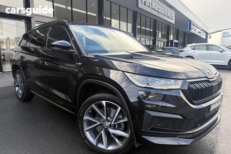 Black 2022 Skoda Kodiaq Wagon Sportline (4X4)