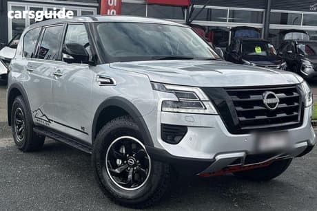 Silver 2026 Nissan Patrol Wagon Ti (4X4)