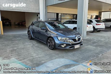 Grey 2018 Renault Megane Hatchback Rs 280