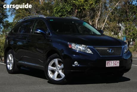 Blue 2010 Lexus RX350 Wagon Prestige