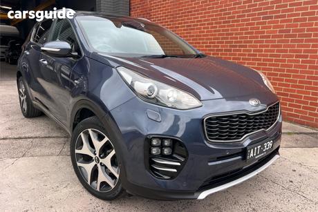 Blue 2016 Kia Sportage Wagon Gt-Line (Awd)