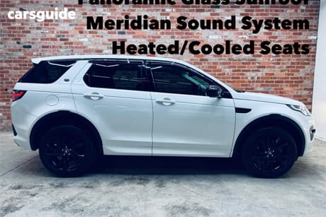 White 2017 Land Rover Discovery Sport Wagon Td4 180 Hse Luxury 7 Seat