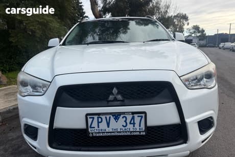White 2012 Mitsubishi ASX Wagon (2Wd)