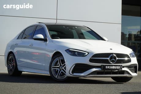 White 2022 Mercedes-Benz C300 Sedan Edition C