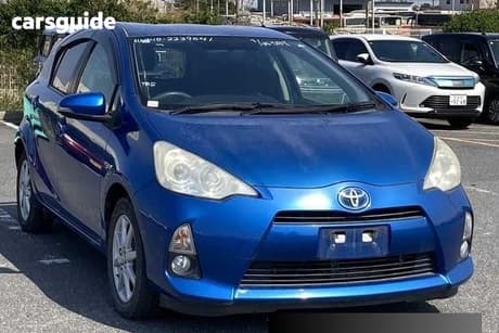 Blue 2013 Toyota Aqua Hatch G PUSH START