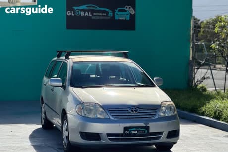 Silver 2005 Toyota Corolla SUV ASCENT