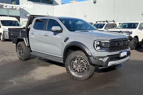 Silver 2023 Ford Ranger Double Cab Pick Up Raptor 3.0 (4X4)