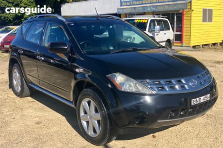 Black 2008 Nissan Murano Wagon Ti