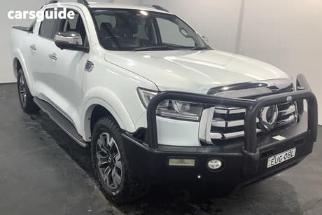 White 2022 GWM UTE Dual Cab Utility Cannon-L (4X4)