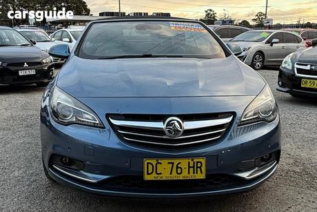 Blue 2015 Holden Cascada Convertible