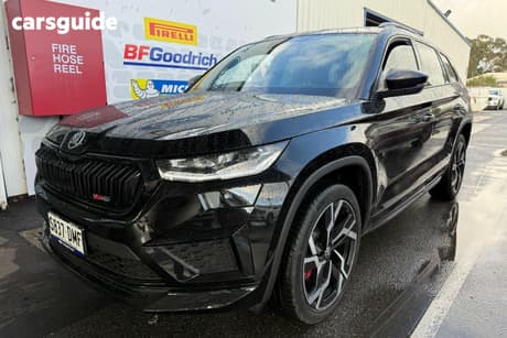 Black 2024 Skoda Kodiaq Wagon Rs (4X4) 180Tsi