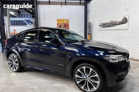 Black 2015 BMW X6 Coupe Xdrive 30D