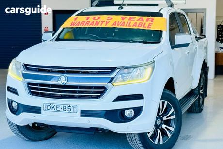 White 2016 Holden Colorado Crew Cab Pickup Ltz (4X4)