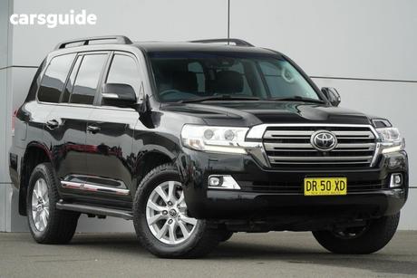 Black 2016 Toyota Landcruiser Wagon Sahara (4X4)