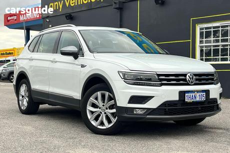 White 2019 Volkswagen Tiguan Wagon Allspace 132 Tsi Comfortline