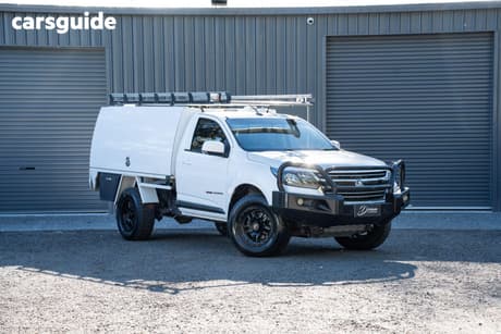White 2018 Holden Colorado Cab Chassis Ls (4X4)