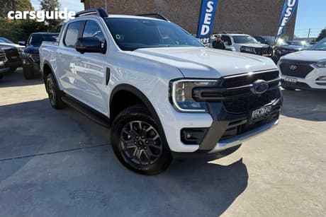 White 2025 Ford Ranger Double Cab Pick Up Wildtrak 3.0 (4X4)