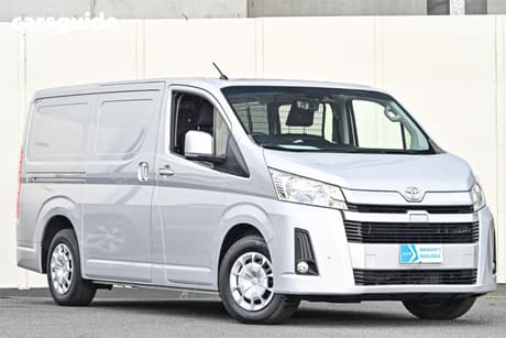 Silver 2021 Toyota HiAce Van Lwb Gl (Colours)