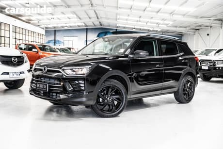 Black 2024 Ssangyong Korando Wagon Ultimate Ltd