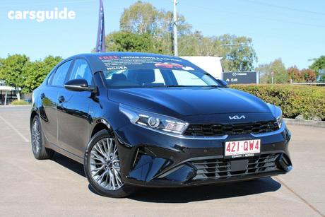 Black 2021 Kia Cerato Sedan Sport